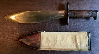 Ww1 Us Model 1917 Bolo Trench Knife.  1918 All