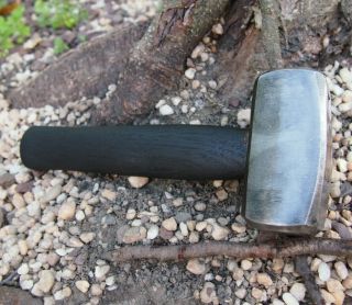 Stubby 3lb Forging " Hammer " Sledge Bladesmithing Blacksmith Anvil Knife Vintage