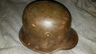 Ww1 Wwi German Stahlhelm Steel Helmet Shell M1916 M16 M17 No Liner Si 66 Bi Ww 1