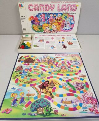 Vintage 1984 Candyland Board Game 100 Complete