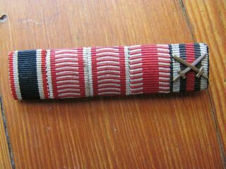 Ww1 Ww2 German Ribbon Bar Pin Badge