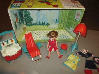 World Of Penny Brite Beauty Parlor,  Furniture Doll And Outfit