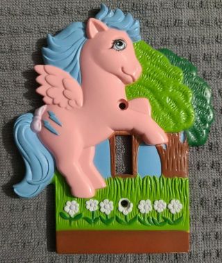 Vintage My Little Pony G1 Light Switch Plate Cover