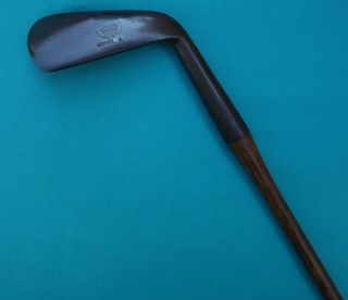 Vintage A.  G.  Spalding & Bros Model A Smooth Face W/hickory Shaft Hand Forged