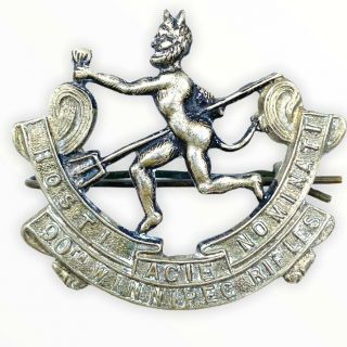 Pre Ww1 Canadian 90th Winnipeg Rifles Cap Badge