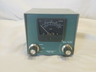 Vintage Heathkit Hm - 102 Hf Power/swr Meter 2kw