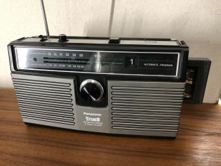 Vintage Panasonic Rs - 836a 8 Track Am/fm Stereo Radio Boombox