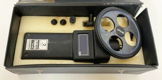 Vintage Shimpo Digitacho Tachometer W/case & Accessories Model Dt - 103c