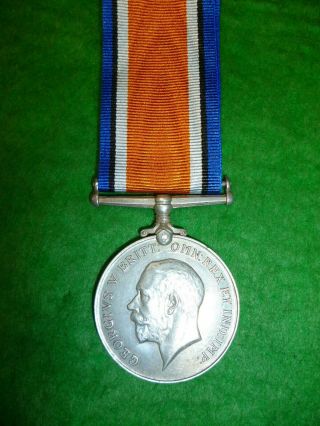 Ww1 British War Medal To Capt.  Heyworth,  N.  Staffs,  Kia Gallipoli.  Off.  Renamed
