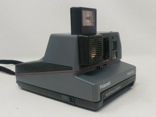 Polaroid Gray Impulse Autofocus 600 Film Camera AF System Vintage Portable 1980s 3