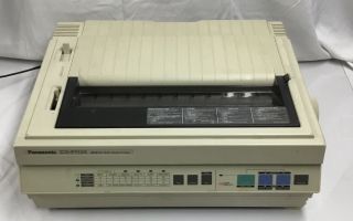 Vintage Panasonic Kx - P1124i 24 Pin Multi - Mode Dot Matrix Printer