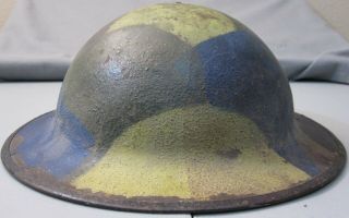 U.  S.  Army Brodie Helmet (?) (possibly Wwi Or Inter - War Period) No Inner Linings