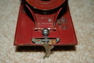 Vintage 1920s Kodak Rainbow Hawk - Eye No.  2A Red Rose Folding Film Camera Model B 3