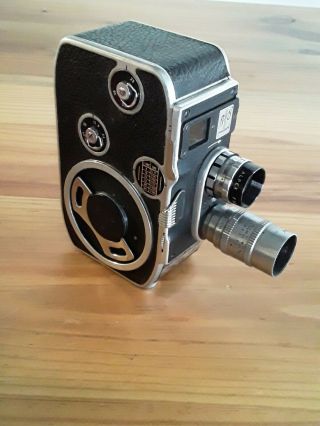 Paillard Bolex B8 Vintage Movie Camera 8mm Display Piece