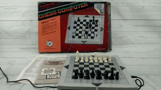 Vintage Fidelity Electronic Chess Computer Designer 2000 Model 6102 By Franco