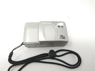 Pentax Iqzoom 90mc Vintage Point And Shoot 35mm Film Camera 38 - 90mm Lens