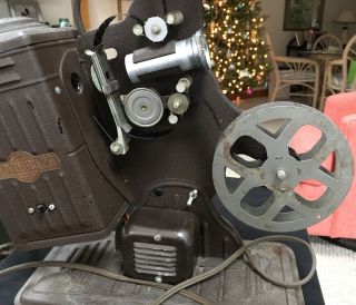 Vintage Keystone Moviegraph 16mm Projector Model E - 743,  Film Light/Motor 3