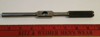 Vintage Machinist Tap Handle Wrench 8 " Or 9 " Starrett ?? Look At Photos