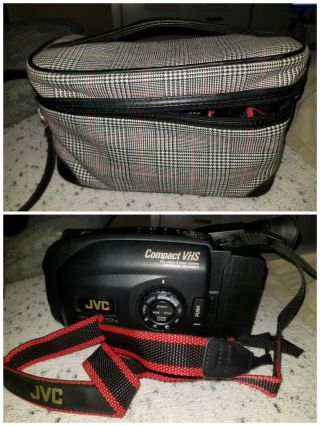 Vintage Jvc Video Movie Model Gr - Ax230u Carry Case -