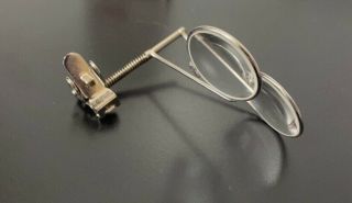Vintage Bausch & Lomb Loupe w/box 81 41 78 4X 7X N8612 Jeweler CLIP ON Magnifier 3