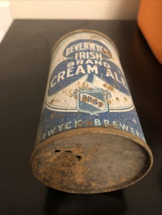 Beverwyck Irish Brand Cream Ale Cone Top Beer Can 3