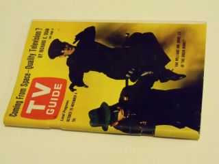 VINTAGE 1966 TV GUIDE THE GREEN HORNET,  BRUCE LEE,  VAN WILLIAMS COVER,  W/ ENVELOPE 2