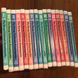 Vintage 1977 The Young Children’s Encyclopedia Britannica Complete Set 1 - 16.