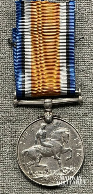 Ww1 Cef War Medal,  A.  Cpl.  J.  H.  Armstrong,  F.  G.  H.  Fort Garry Horse Fgh (inv25060)