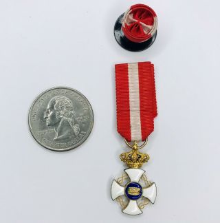 Order Of The Crown Of Italy Commander 