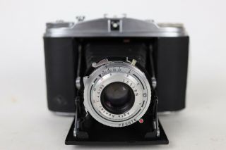 Vintage Agfa Isolette II Folding Camera / Apotar f4.  5 85mm Lens Germany 2