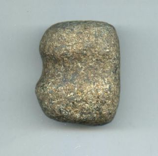 indian Artifacts - Fine 3/4 Groove Granite Hammerstone 2