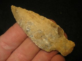 Authentic Central Texas Zorra Arrowhead,  Prehistoric Indian Artifact,  7c