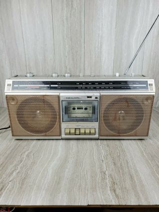 Vintage Realistic Scr - 10 Boombox Cassette Radio,  Great,  &