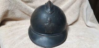 French M15 Adrian Ww1 Engineer Helmet France Rf World War 1 Military