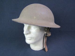 Wwi Us Army M1917 Doughboy Helmet With Liner & Chinstrap - Marked 192 Zd