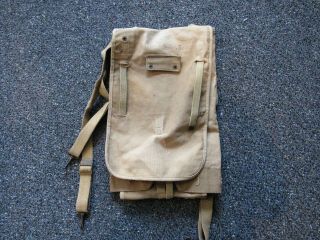 Wwi Us Army M - 1910 Haversack Id’ed To Ruth,  11th Regulars,  Company S.  Metzger