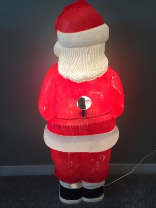 Vintage Santa Blow Mold Union Products 1994 39” Tall Don F 3