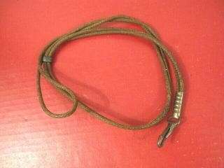 Wwi Us Army M1917 Pistol Lanyard For Colt M1911.  45acp - Dated 1917 - Unissued