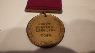 Wwii Era Us Navy Good Conduct Service Medal Named And Dated