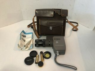 Canon Zoom 8 Vintage 8mm Movie Camera With Case -