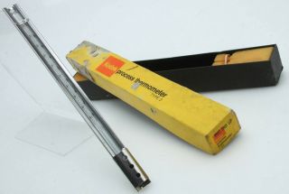 Kodak Process Thermometer Type 3 Darkroom Vintage Box 390411