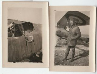 WWI Soldier ' s Photo Archive - 3rd Aviation Airplanes 1918 Issoudun France 3