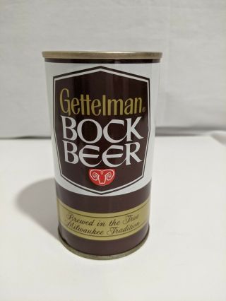 Gettleman Bock Beer Can From Milwaukee
