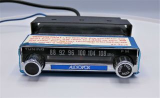 Vintage Audiovox Fm Converter Fmc - 1c Fast