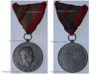 Austria Hungary Ww1 Wound Medal Laeso Militi Austrian Military War Wwi 1914 1918