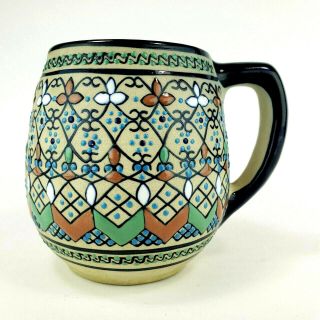 Javier Servin Mexico Hand Painted Ceramic Mug
