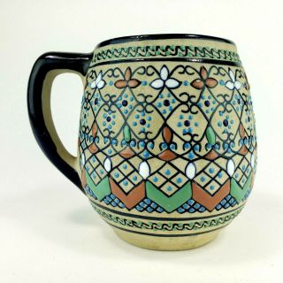 Javier Servin Mexico Hand Painted Ceramic Mug 3