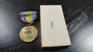 York State Mexico Border Service Medal Boxed No 9212