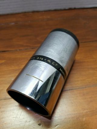 Vintage Bausch & Lomb Series 1 Cinephor Ef 3.  75 " Front Projector Lens 135509