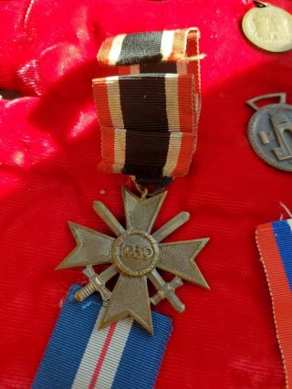 Germany Army Ww1 German Medal Of War Merit Cross W Ribbon Dsm